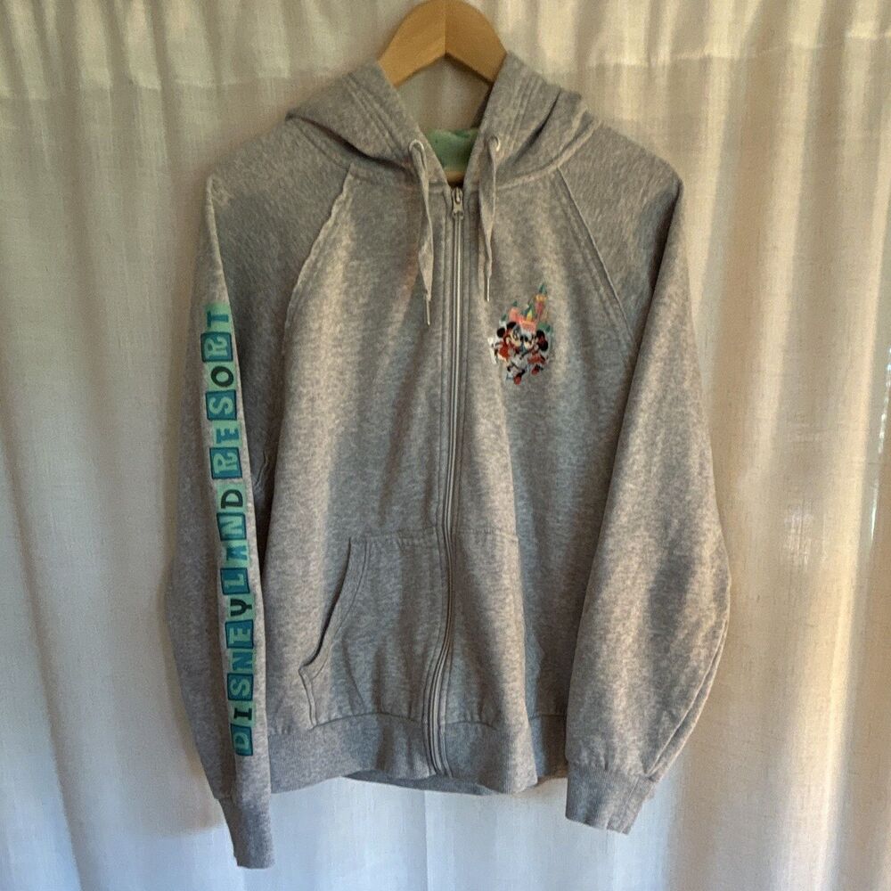 Disney XL Sweatshirt Hoodie Play In The Park, Front/back Embroidery ￼